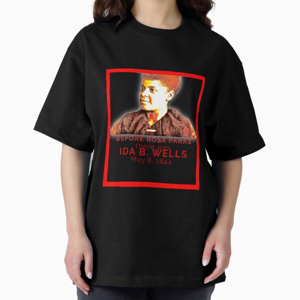 Vista previa del artículo con la obra «IDA B. Wells se negó a renunciar a su asiento», diseñado y vendido por Heritage Haven Designs.