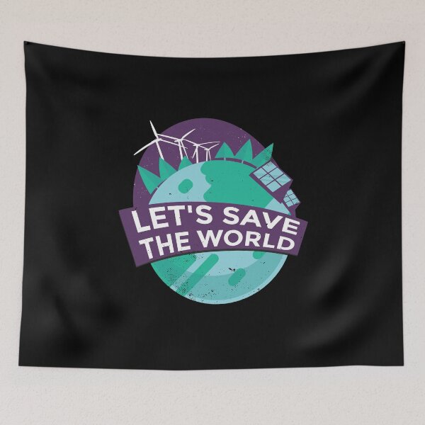 Item preview, Save the world through climate protection designed and sold by altinvest.