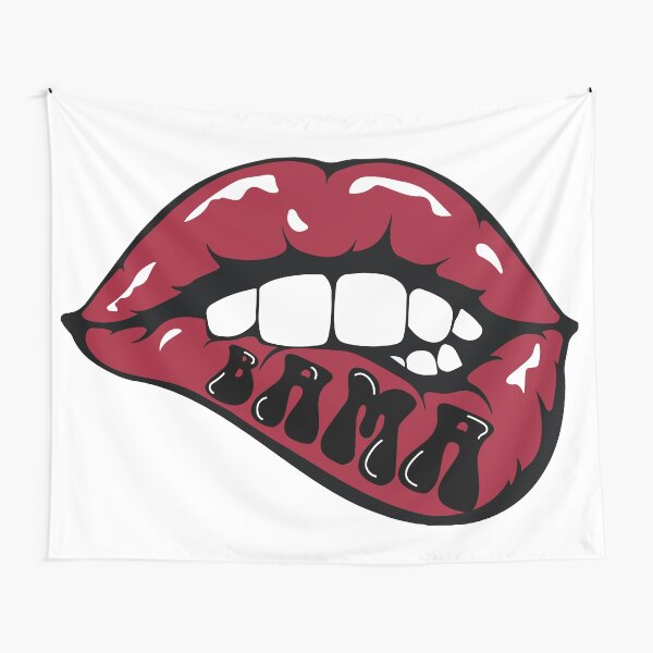 Bama Lips Tapestry