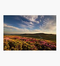 Dartmoor from Lowman Photographic Print