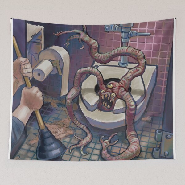 Item preview, Toilet Beast designed and sold by impydog.