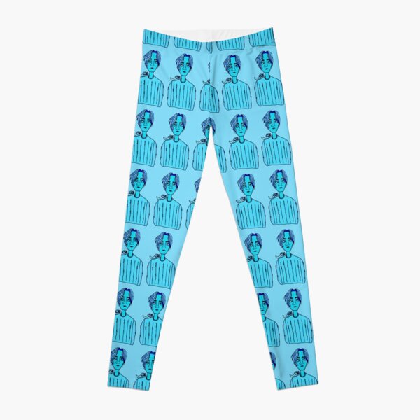 Alien Dude with his Pet Rubber Duck Leggings