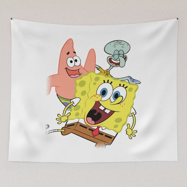 Item preview, SpongeBob SquarePants Patrick,Squidward,Spongebob Pullover  designed and sold by daucanmo12.