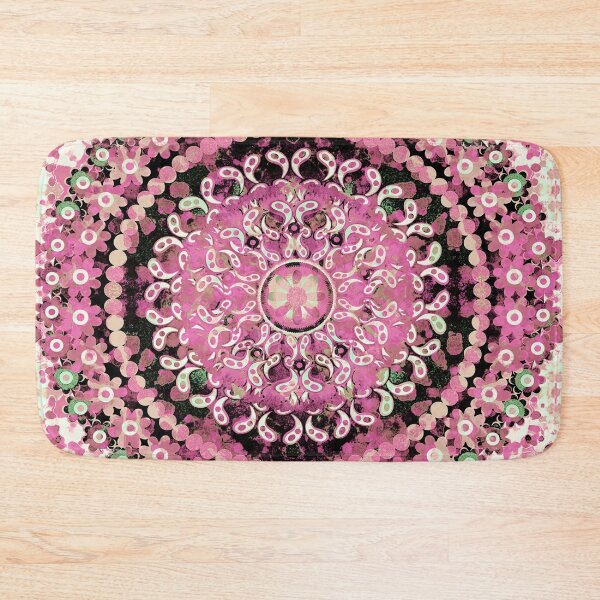 Item preview, Boho Mosaic Mandala Pink designed and sold by Nina May Designs.