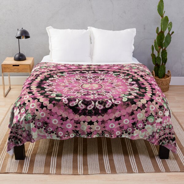 Item preview, Boho Mosaic Mandala Pink designed and sold by Nina May Designs.