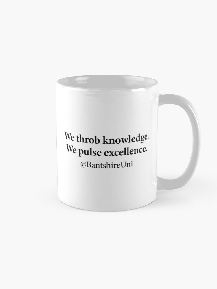 Alternate view of The University of Bantshire Mug