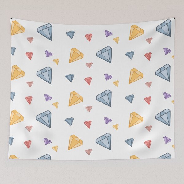 Item preview, Gems jewels colorful fun designed and sold by Haley Cole.
