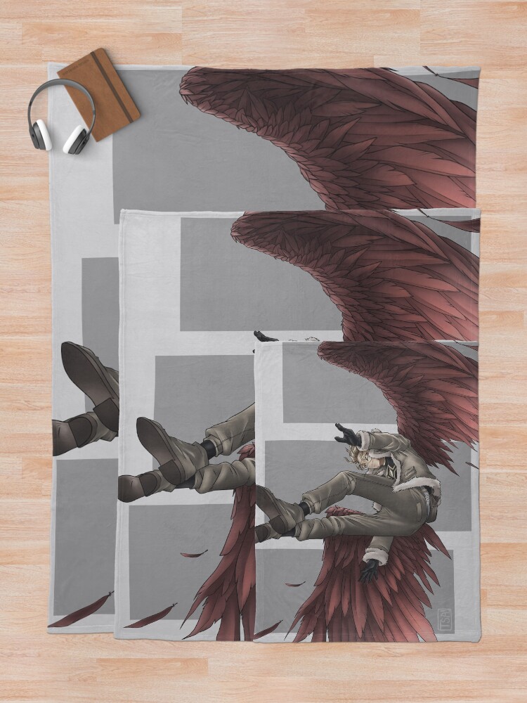 "Hawks Falling" Throw Blanket for Sale by Artbyteesa Redbubble