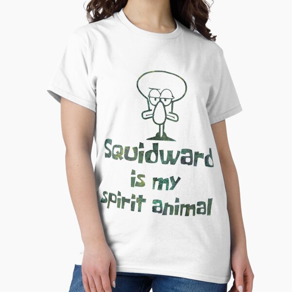 Item preview, Squidward Spirit Animal designed and sold by InsomniACK.