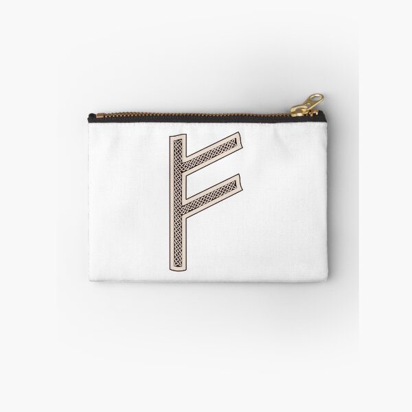 Item preview, Fehu Rune - Bone and Burnt Wood - Viking / Norse / Saxon Futhark Rune designed and sold by SolarCross.