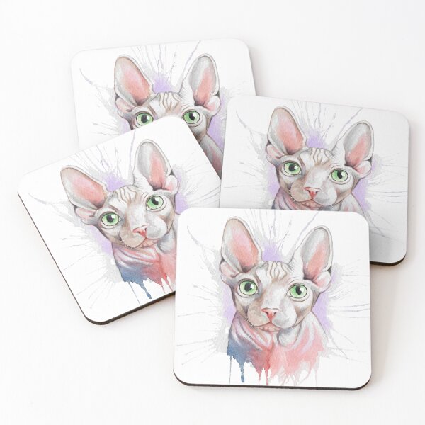 Item preview, Sphynx cat designed and sold by RozThompsonArt.