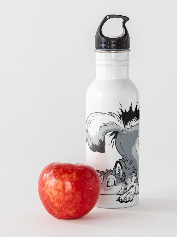 Alternate view of UN-STUCK Grey Husky Water Bottle
