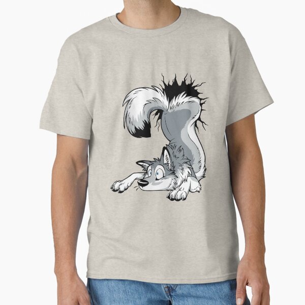 Item preview, UN-STUCK Grey Husky designed and sold by The Art of TaniDaReal.
