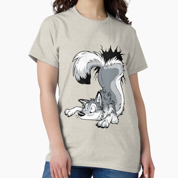 Item preview, UN-STUCK Grey Husky designed and sold by The Art of TaniDaReal.