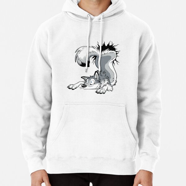 UN-STUCK Grey Husky Pullover Hoodie