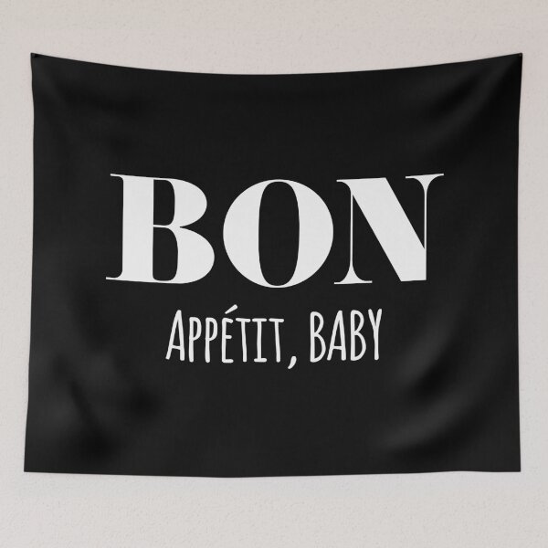 Item preview, Bon Appétit, Baby - White designed and sold by designclaw.