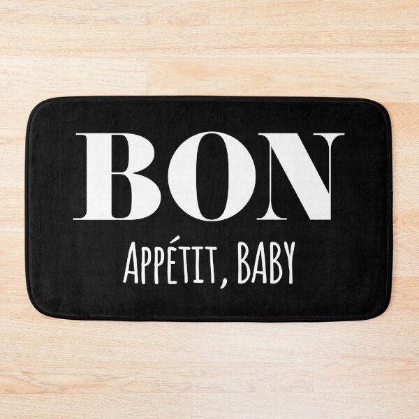 Item preview, Bon Appétit, Baby - White designed and sold by designclaw.
