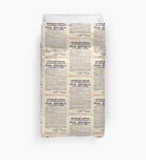 1916 Irish Proclamation Duvet Cover