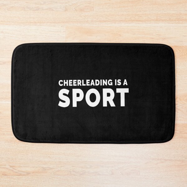 Item preview, Cheerleading Is A Sport (Black) designed and sold by quoteedesigns.
