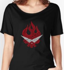 Gurren Lagann typography Women's Relaxed Fit T-Shirt