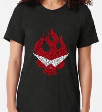 Gurren Lagann Typografie Vintage T-Shirt