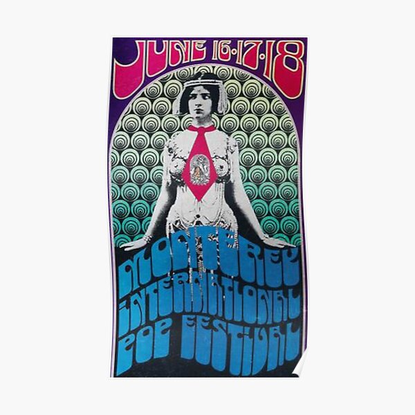 Monterey International Pop Festival Poster