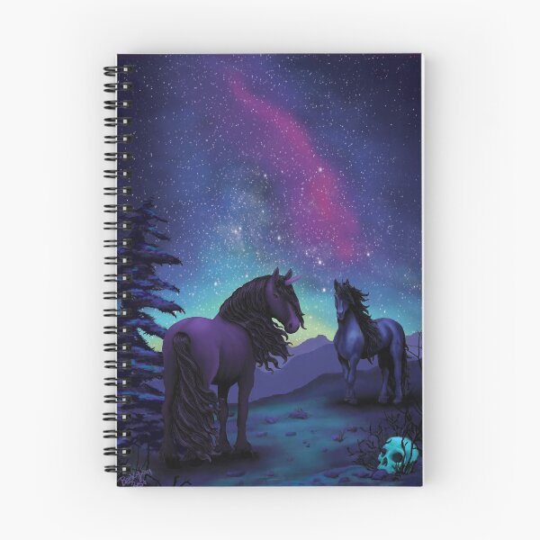 Item preview, Unicorns Under a Neon Sky designed and sold by Becky Best.