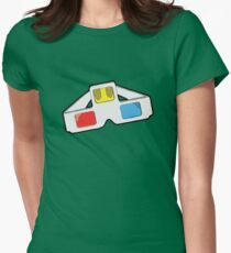 4D is The Future. Women's Fitted T-Shirt
