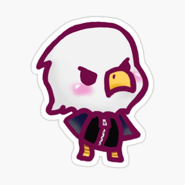 Apollo Animal Crossing Chibi Sticker