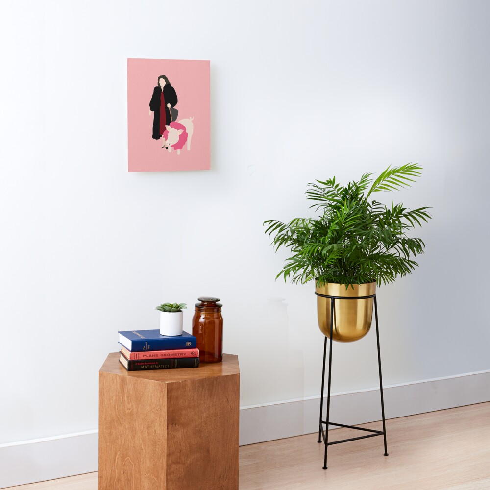 Suzanne Sugarbaker and Noel Mounted Print