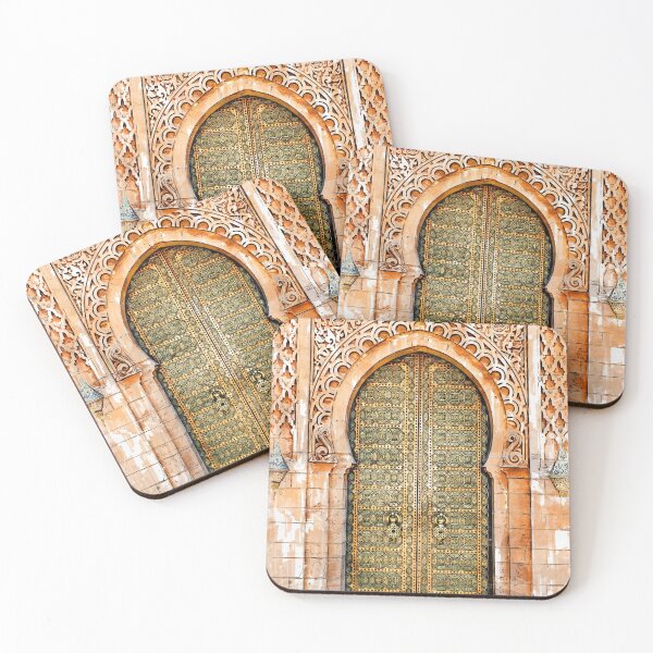 Item preview, Vintage Arabian Door Hassan Tower Morocco designed and sold by ColortrixArt.