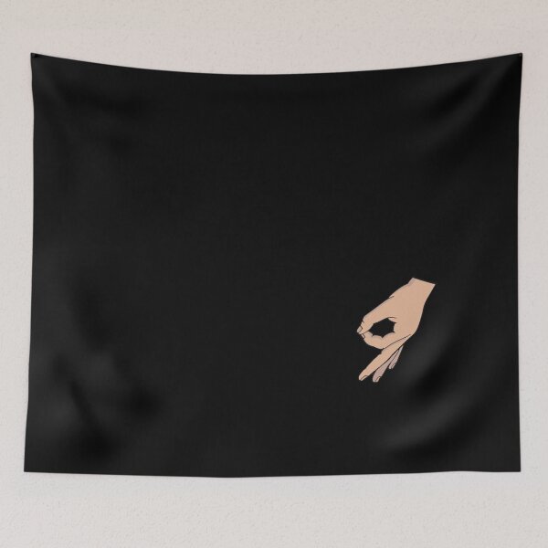 Item preview, Circle game hand funny gotcha meme Made You Look designed and sold by Draculaura2009.