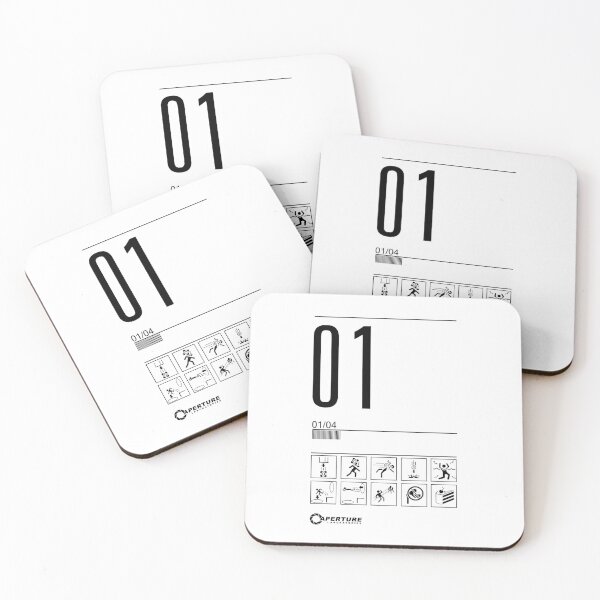 Level 01 Coasters (Set of 4)