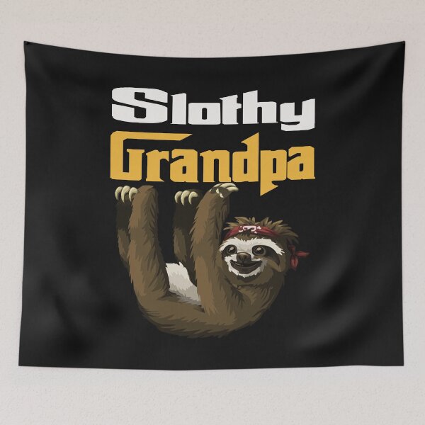 Item preview, Copy of  Funny Slothy Grandpa designed and sold by dara4uall.