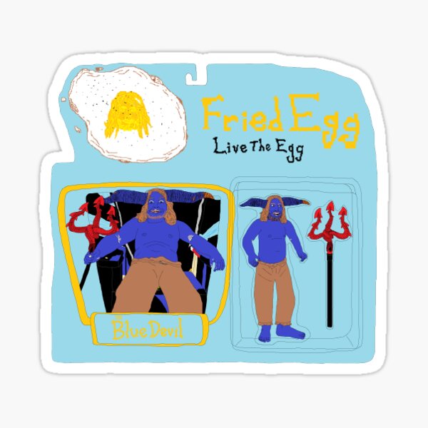 The Blue Devil Sticker