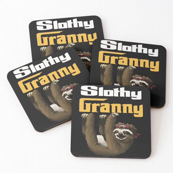 Item preview, Copy of Copy of  Funny Slothy Granny designed and sold by dara4uall.