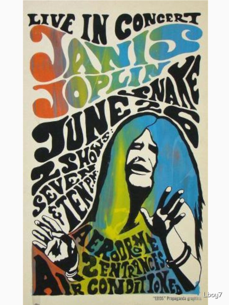 Janis Joplin + Jimi Hendrix / 1970年ポスター - その他