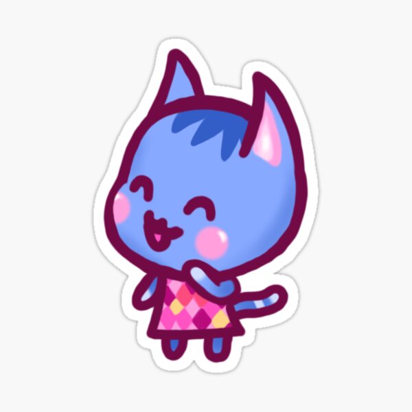 Rosie Animal Crossing Chibi Sticker