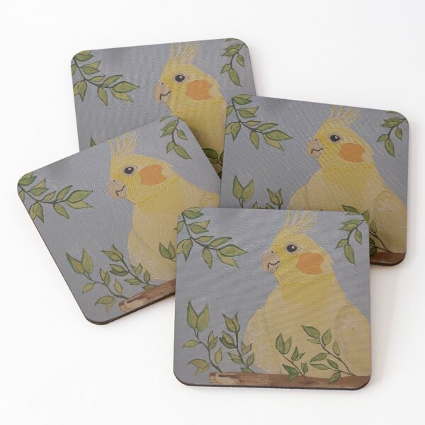 Item preview, Yellow Cockatiel designed and sold by wistfulart.