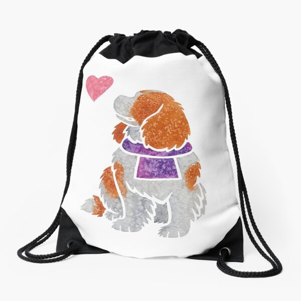 Item preview, Watercolour Cavalier King Charles Spaniel designed and sold by animalartbyjess.