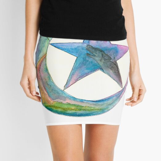 Wolf Moon Mini Skirt