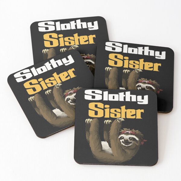 Item preview, Copy of Copy of   Funny Slothy Sister designed and sold by dara4uall.