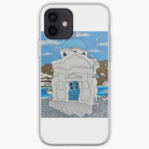Mykonos Church iPhone Soft Case
