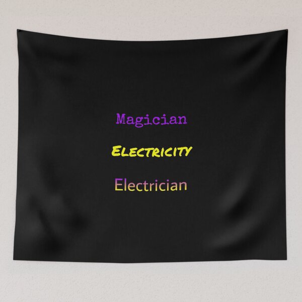 Item preview, Magician Electricity Electrician  designed and sold by VENOM-11.