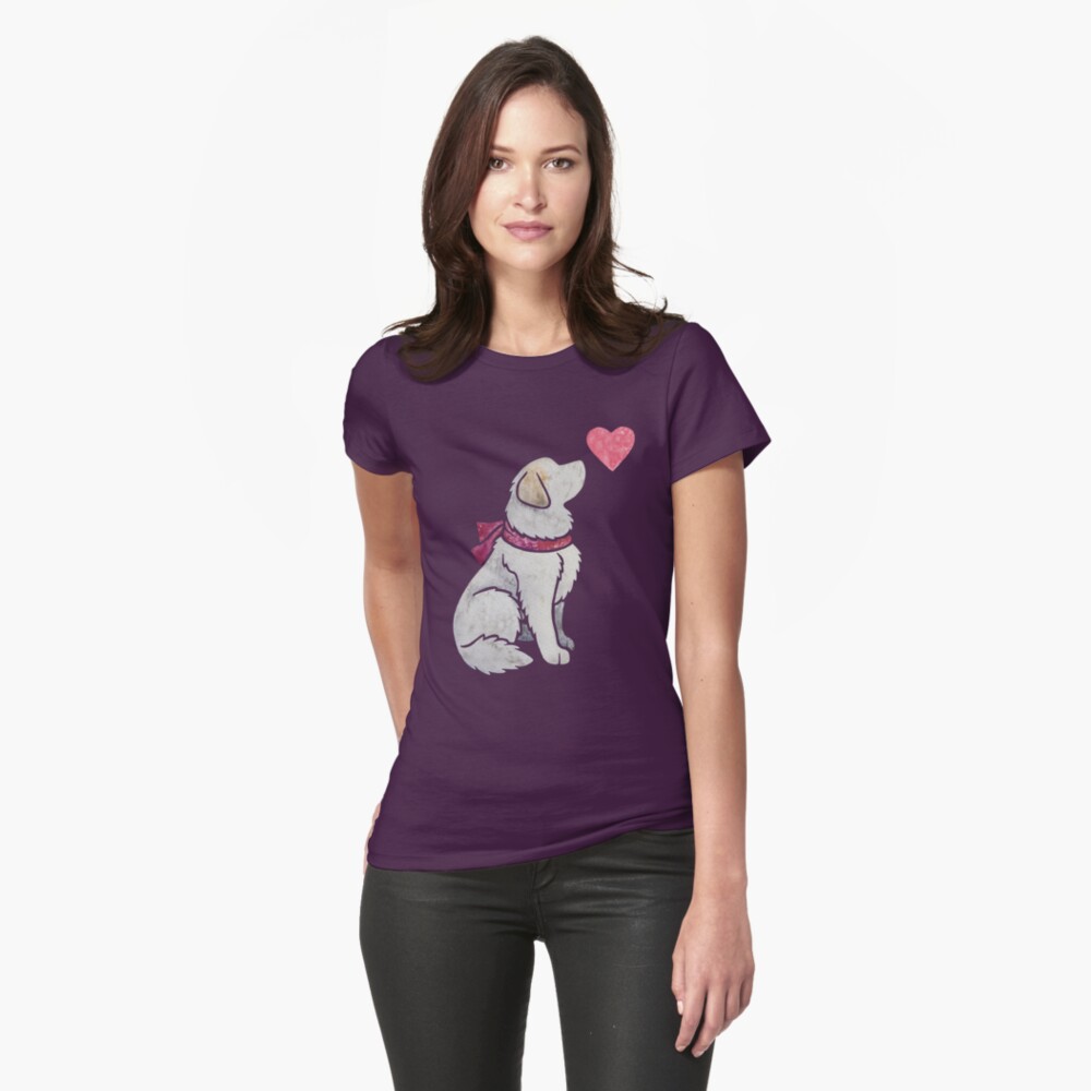 Item preview, Fitted T-Shirt designed and sold by animalartbyjess.