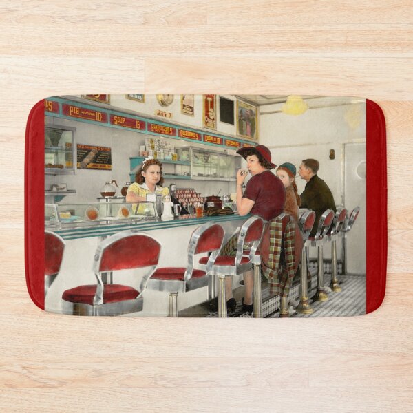 Item preview, Cafe - The local hangout 1941 designed and sold by Mike Savad Photography.