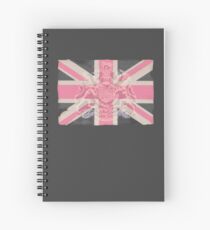 Union Jack camouflage Tee Spiral Notebook