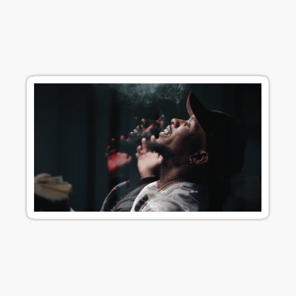 Tory Lanez Broke in a Minute Portrait Sticker
