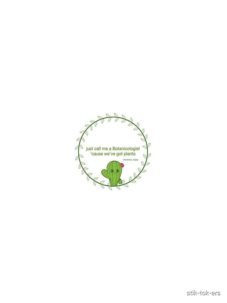 "Botanicologist (TikTok) " iPhone Case for Sale by stiktokers