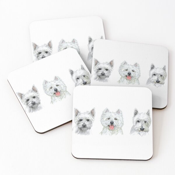 Item preview, Westies designed and sold by RozThompsonArt.